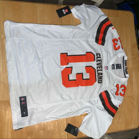 NWT White Odell Beckham Jr. Jersey - Picture 3 of 6
